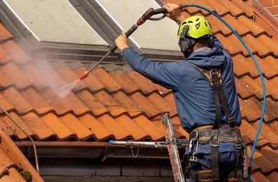 Démoussage et hydrofuge de toiture à Fillé